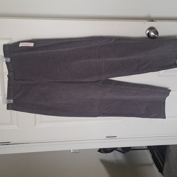 Nwt Cordoury Gray Slacks - Picture 3 of 7